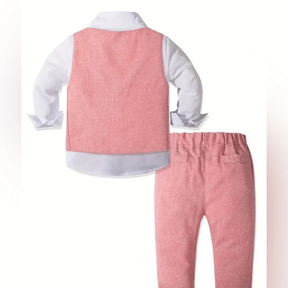 4pcs pink spring formal outfit - Picture 2 of 3